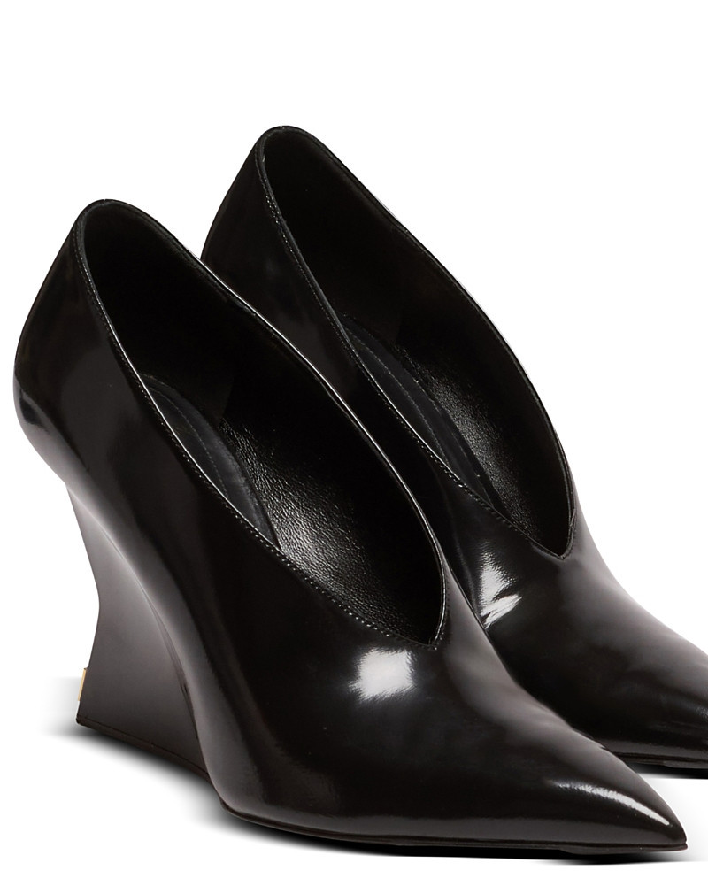 Balmain Women's Shiny Wedge Pumps | Bloomingdale's (US)