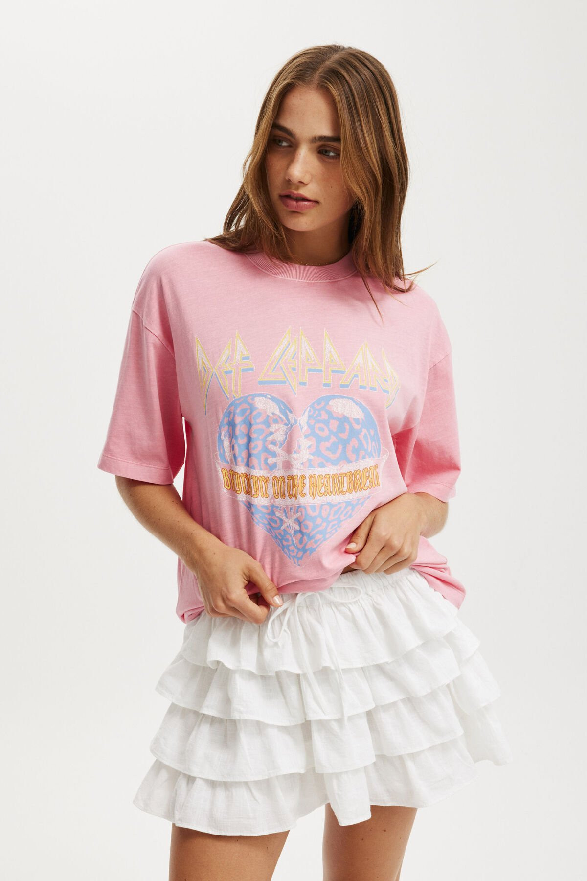 Def Leppard Boxy Graphic Tee | Cotton On (ANZ)