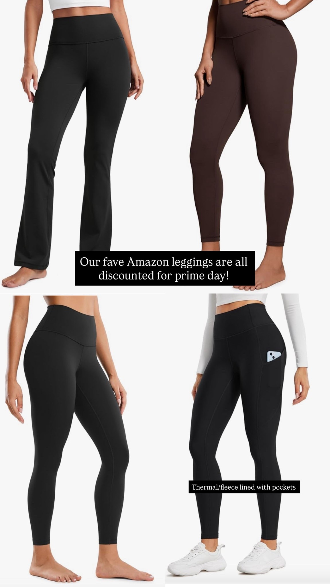 The best amazon leggings are all discounted for prime day! Buttery soft, not see through and perfect for the gym or everyday! 

Amazon leggings, Amazon finds, Amazon prime day

#LTKxAmazon