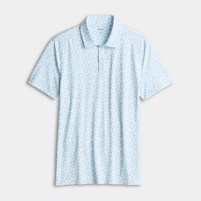 Men's FLX Printed Golf Polo | Kohl's