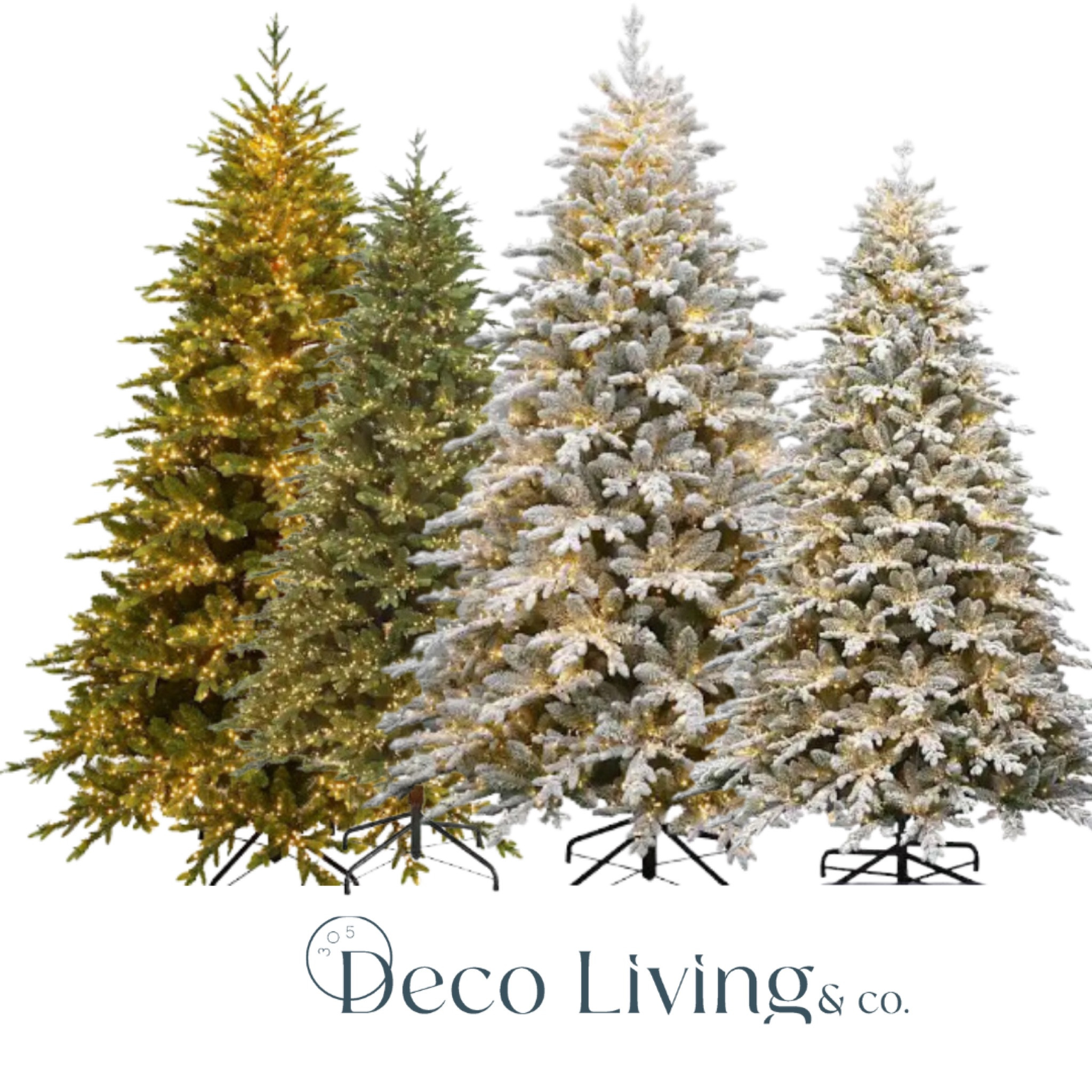 The best Trees. In 7.5 feet or 9 feet and in flocked and in green  