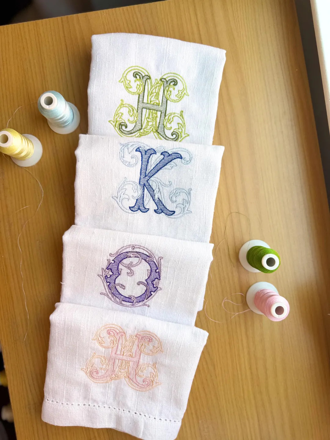 Custom Monogram Tea Towel - Etsy | Etsy (US)