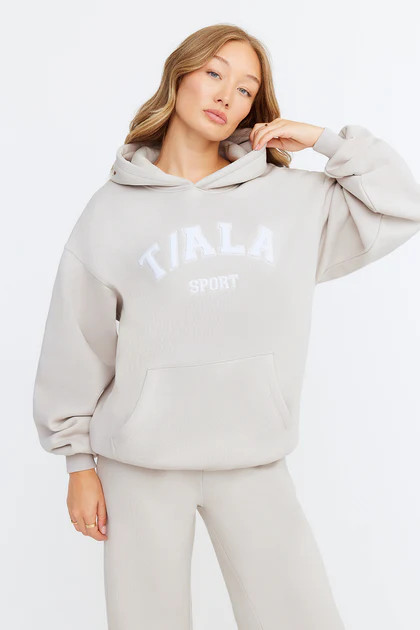 OVERSIZED CLUB HOODIE - OAT | TALA (UK)