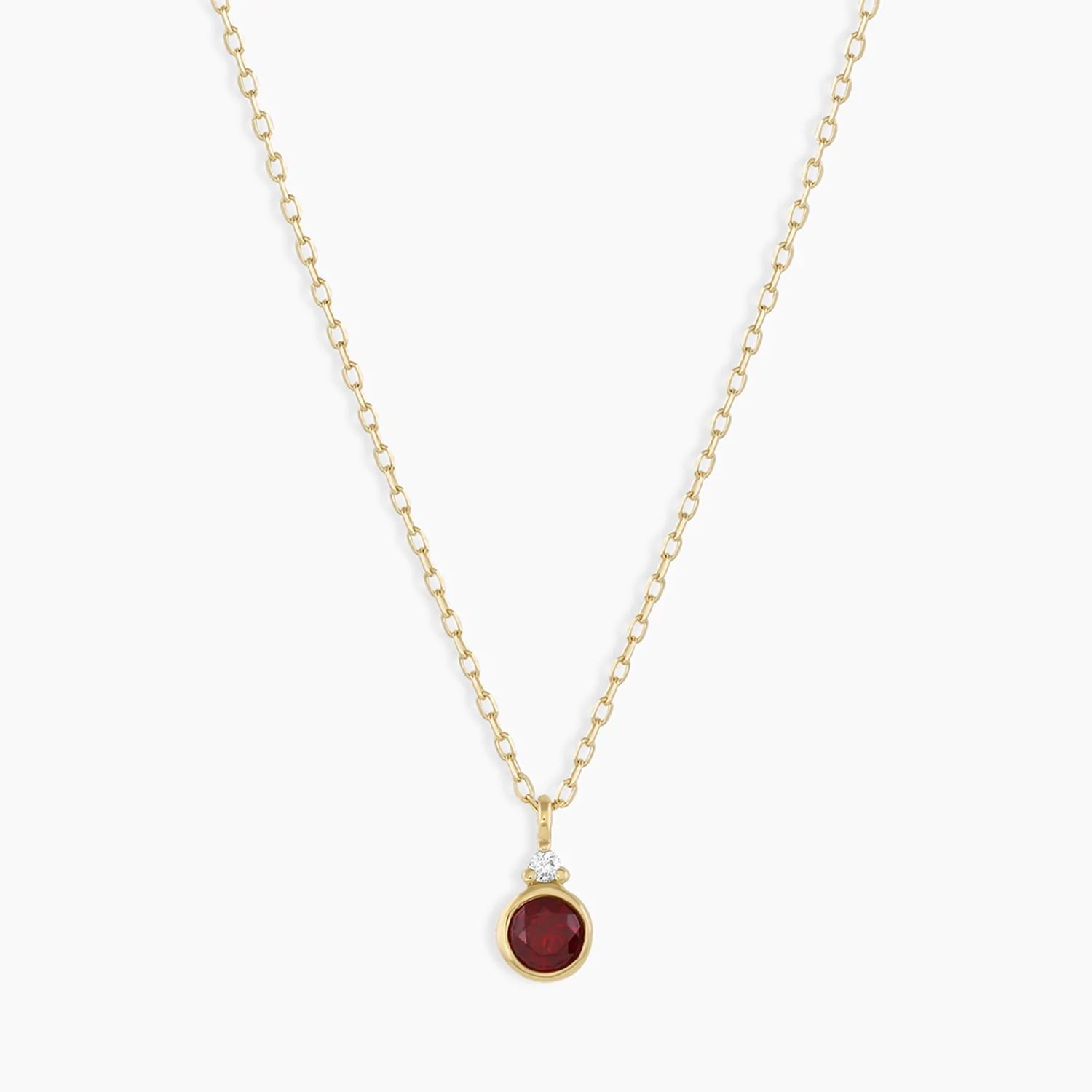 Garnet Birthstone Necklace | Gorjana