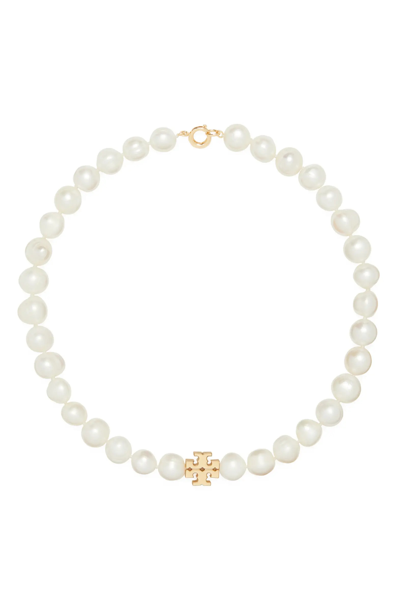 Kira Cultured Pearl Beaded Necklace | Nordstrom