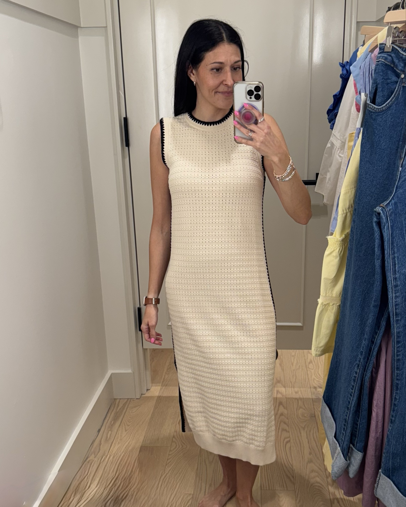 Some new pieces I got at Anthropologie for the spring! The cream dress and top are in a small. The dress ran big on me, so I’m wearing an xxs.

#LTKSpringSale #LTKSeasonal #LTKStyleTip