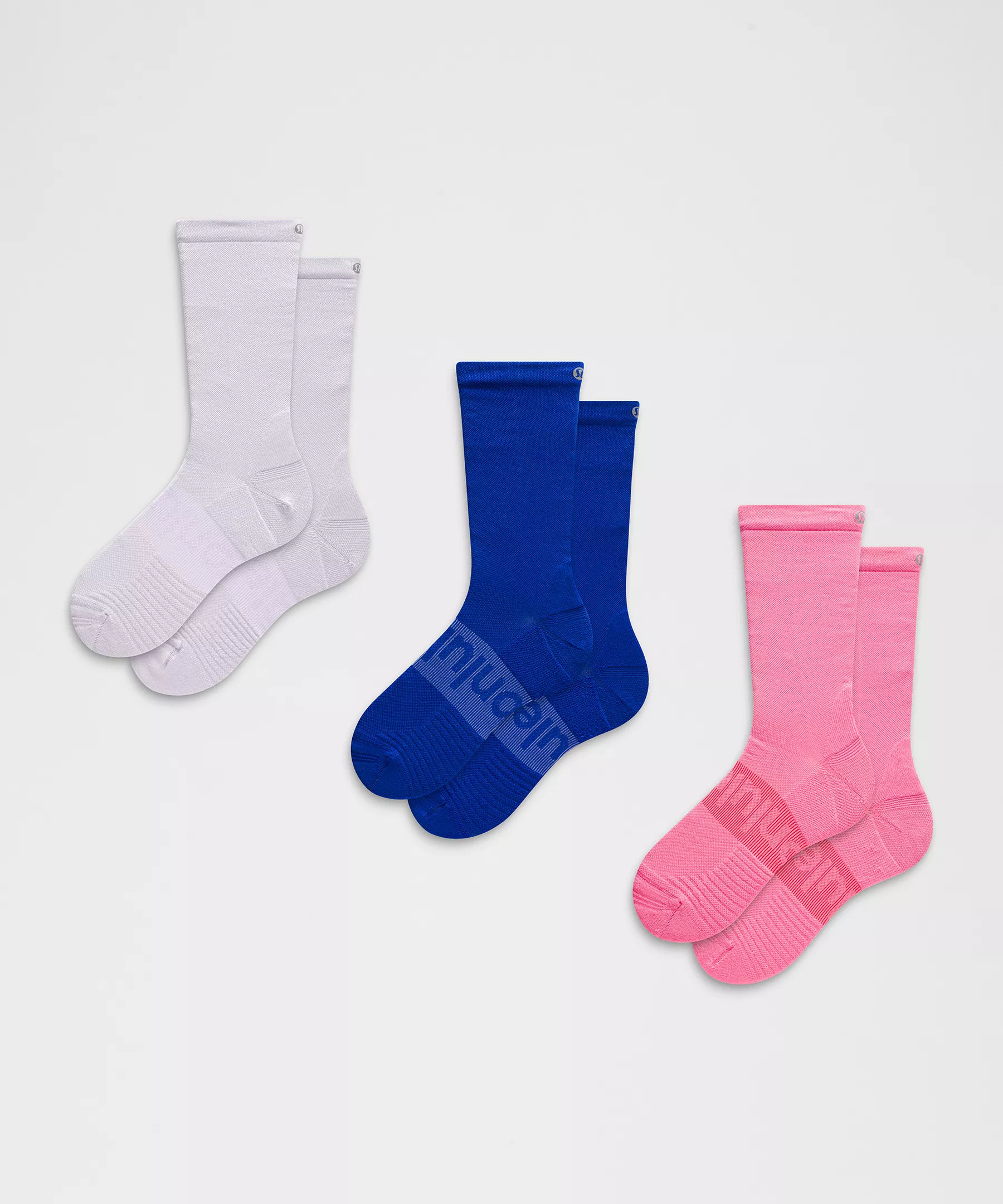 Unisex Power Stride Crew Socks | Lululemon (US)