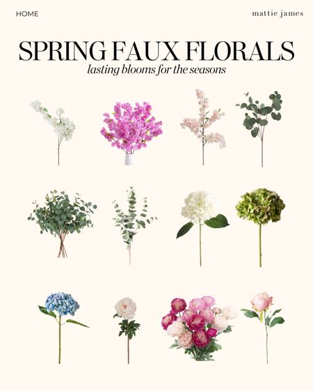 Spring Faux Florals for home this season 🙌🏽

#LTKhome #LTKfindsunder50 #LTKfindsunder100