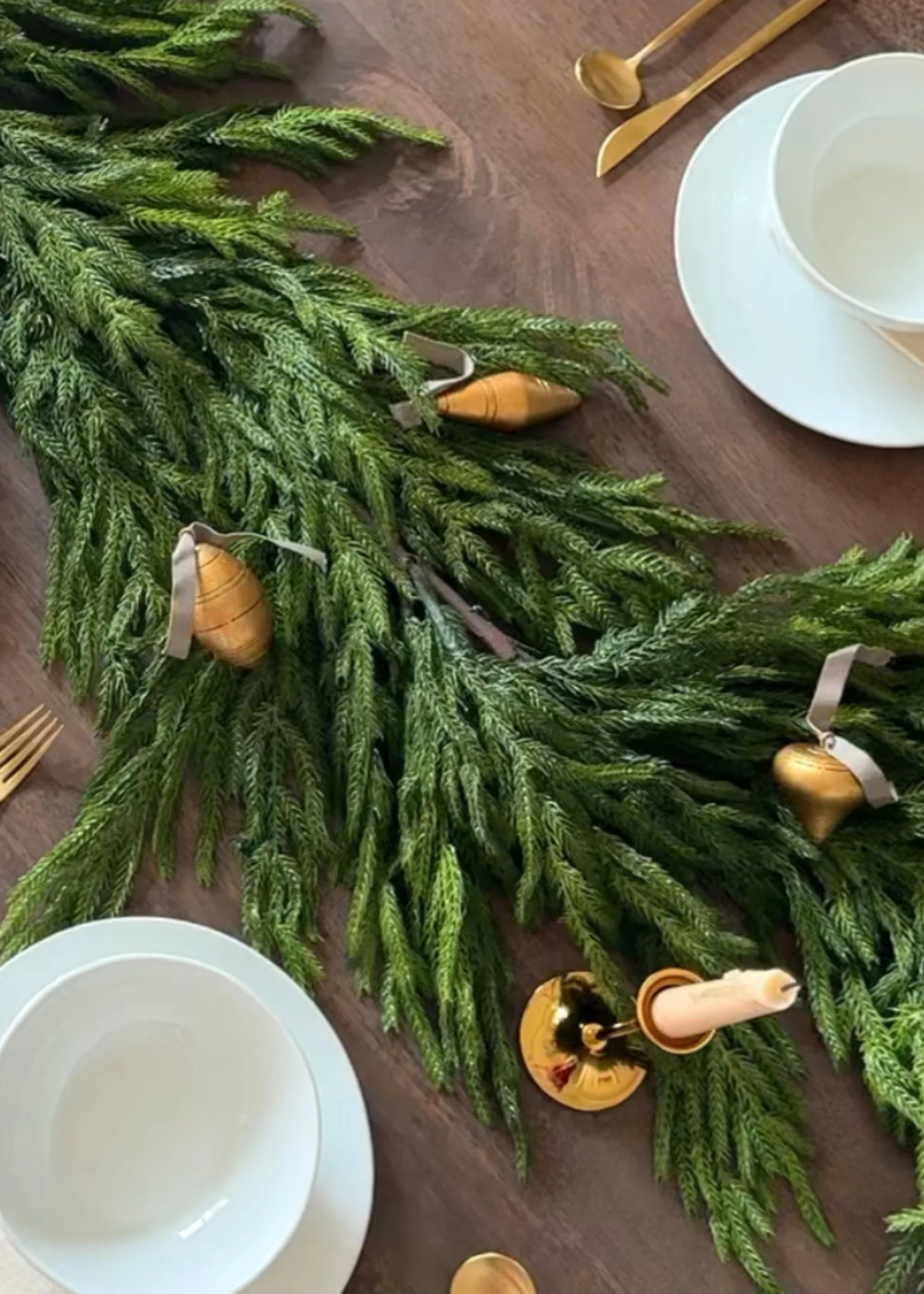 Deluxe Norfolk Pine Garland | Faux Christmas Garlands at Afloral | Afloral