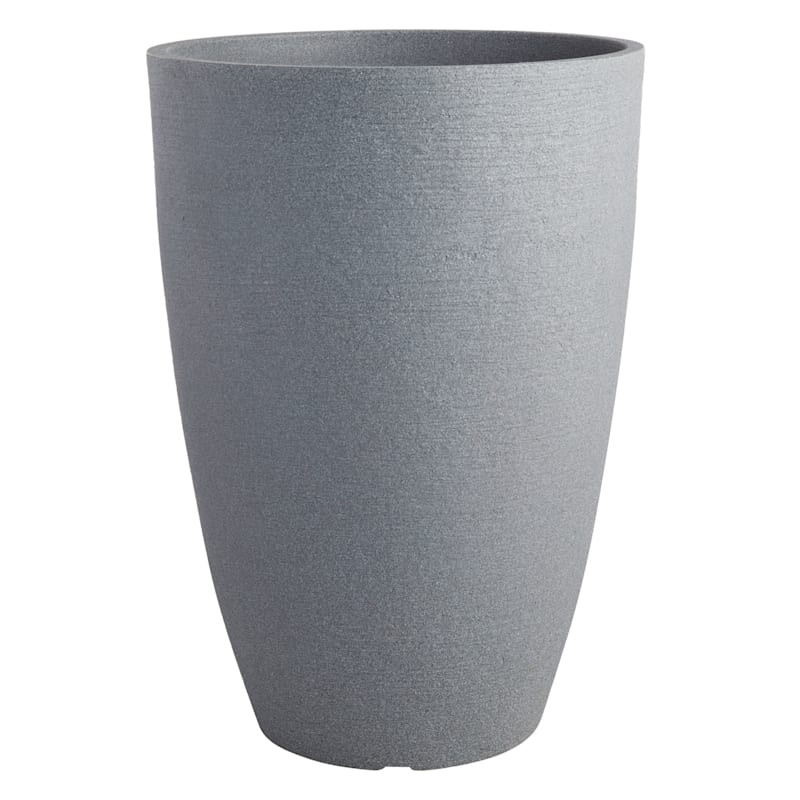 Japi All Weather Proof Charcoal Modern Conic Outdoor Planter, Medium








	
		
		
			
				5
		... | At Home