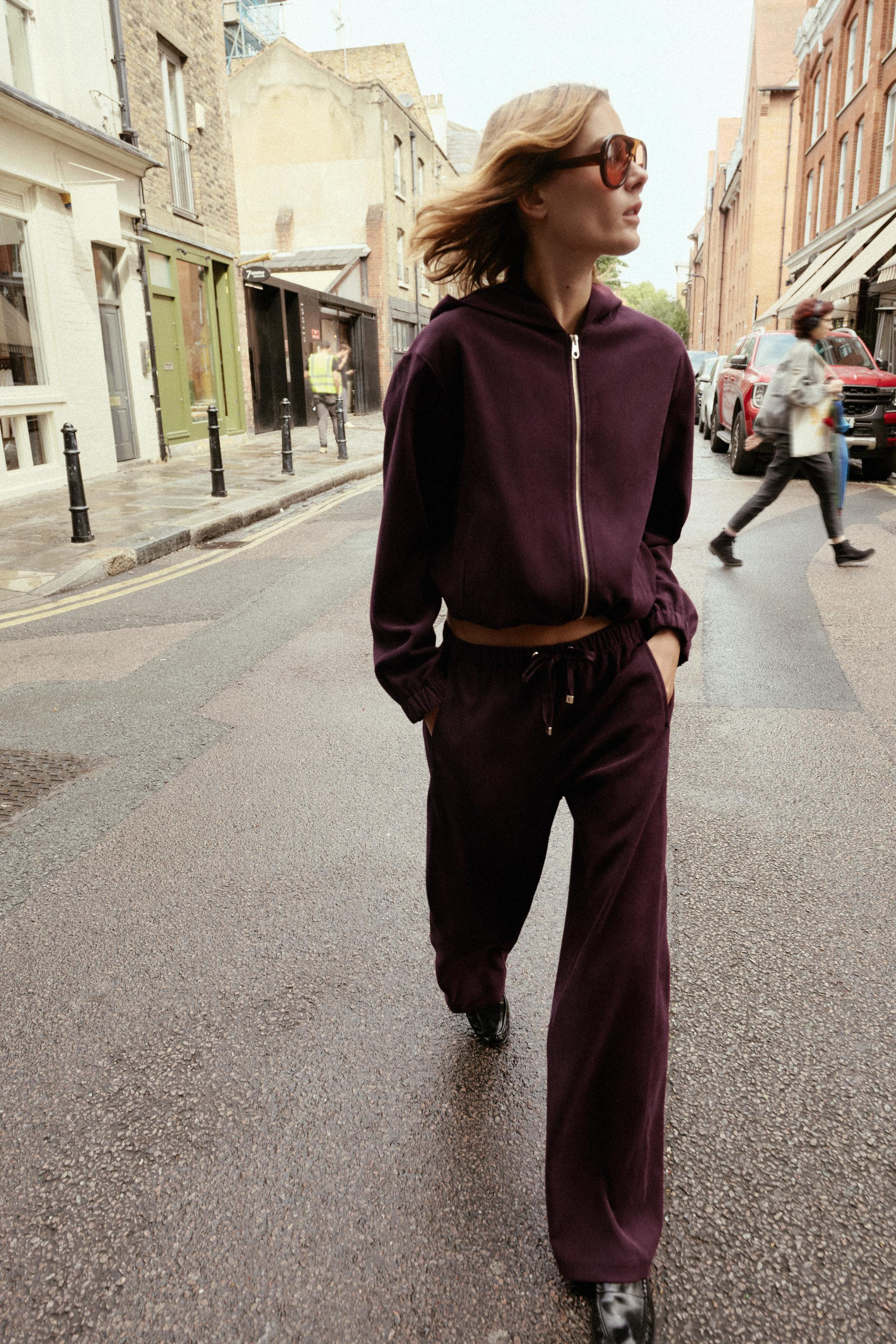 HOODED BOMBER JACKET | Zara UK