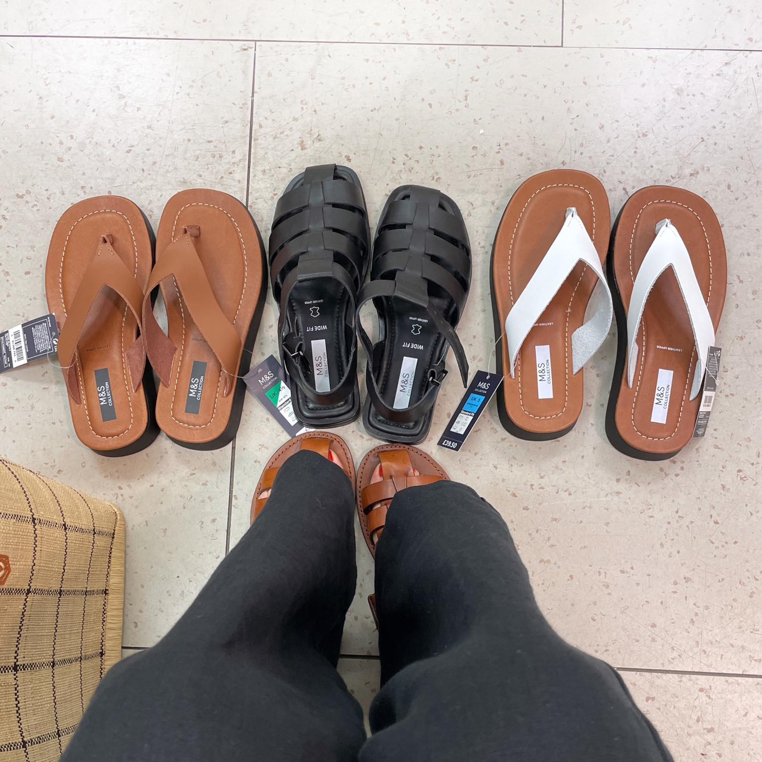 Summer sandals at M&S
Plus my impulse gold loafer purchase 

#LTKSeasonal #LTKstyletip #LTKFind