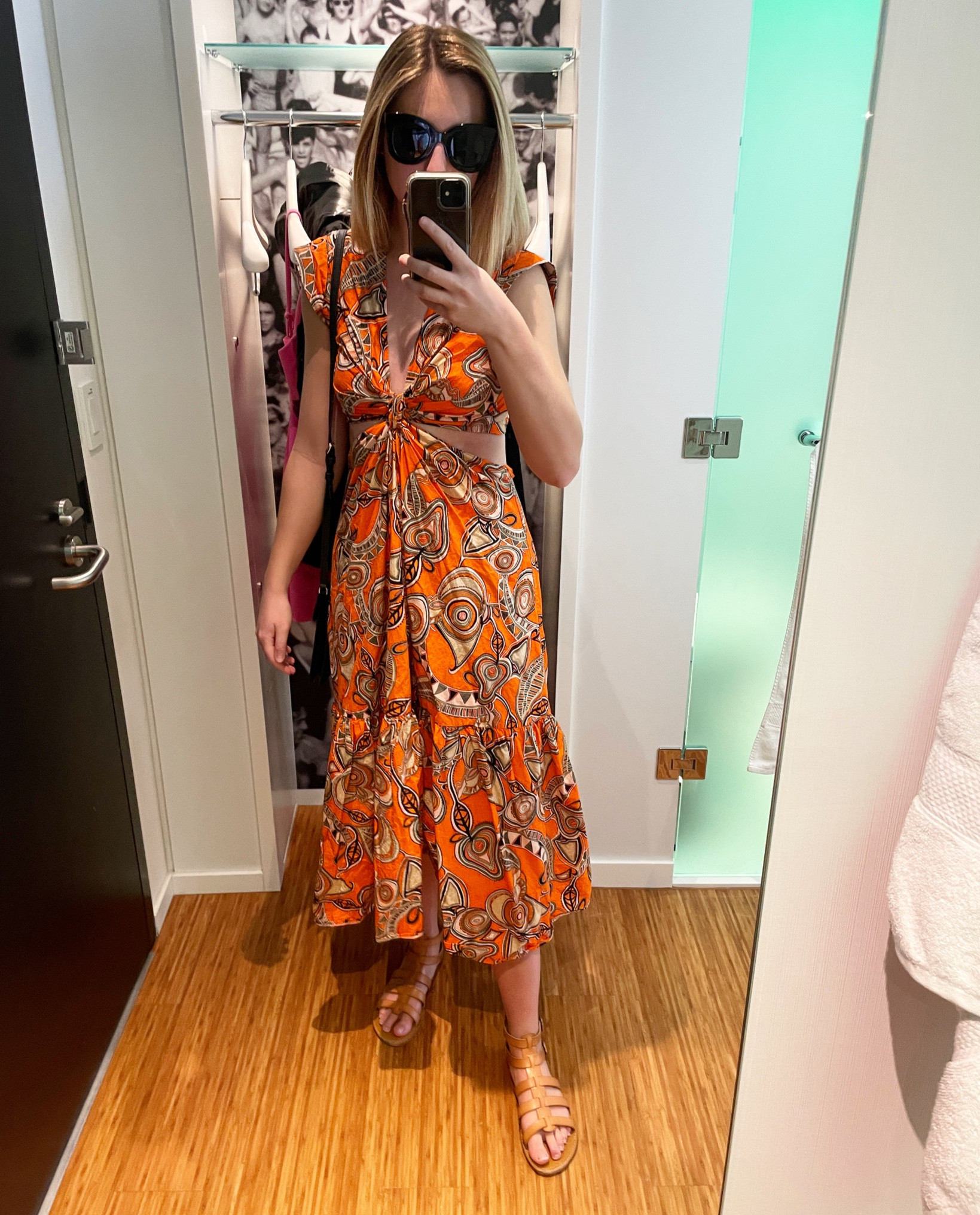 Vacation OOTD in Miami
•
This is another one from @renttherunway. I love all the fun unique dresses they have 👗 especially for spring and summer
•
I wore this one for brunch and exploring the Florida keys 🌴
•
6 in Dress from @alc_ltd 
8.5 in shoes from @amazon
Sunglasses from @amazon
Crossbody purse from @katespadeny 
•
Links in bio on Like It To Know It
•
•
•
•
#miamioutfit #vacationoutfit #vacationootd #summeroutfit #springoutfit #summerdress #casualdress #dresswithcutouts #casualoutfit #fundress #orangedress #crossbodypurse #crossbodybag #summerfashion #summeraesthetic #springfashion #springaesthetic #casualaesthetic #dressfashion #bolddress #colorfuldress

#LTKtravel #LTKSeasonal