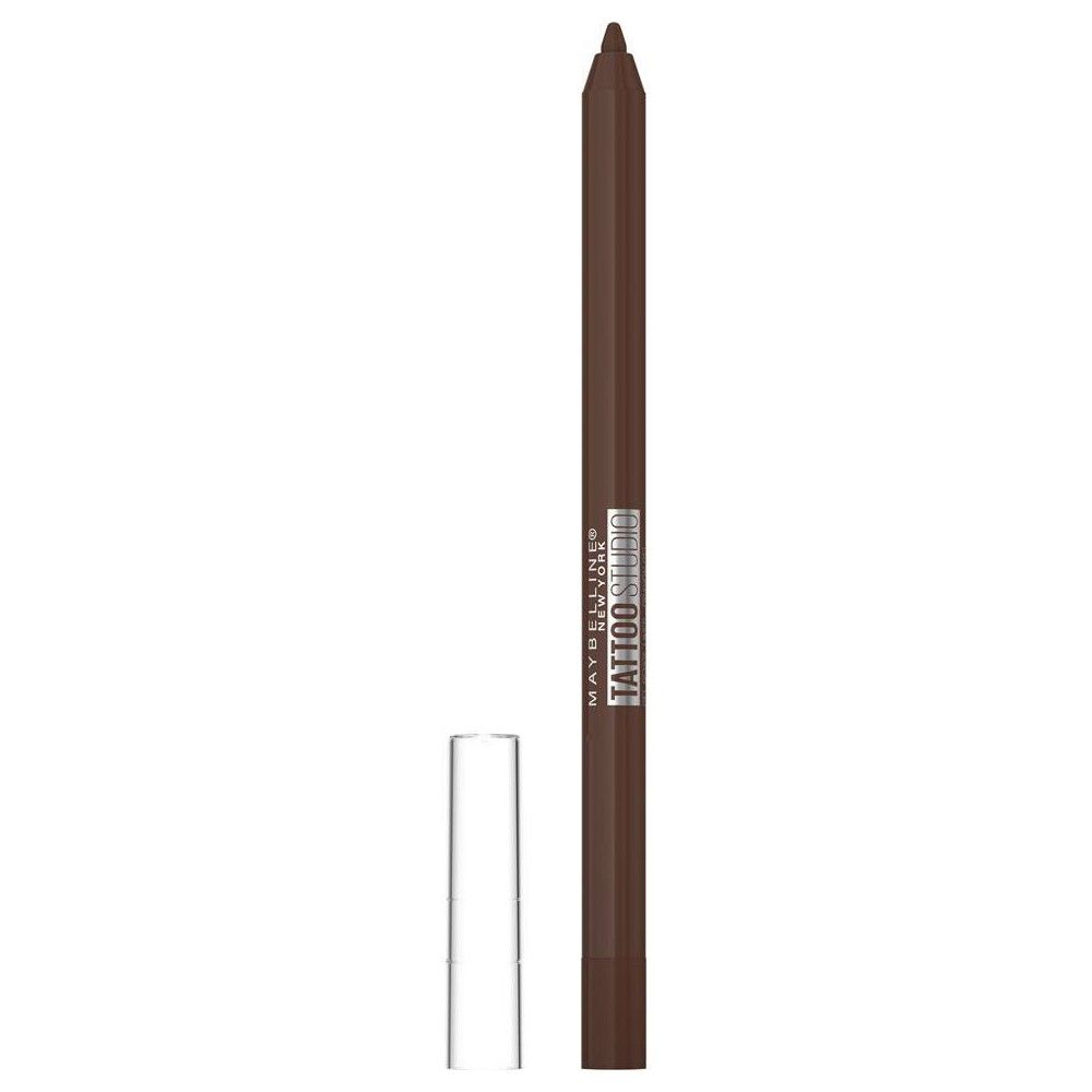 Maybelline Tattoo Studio Sharpenable Gel Pencil Waterproof Longwear Eyeliner - Smooth Walnut - 0.04o | Target
