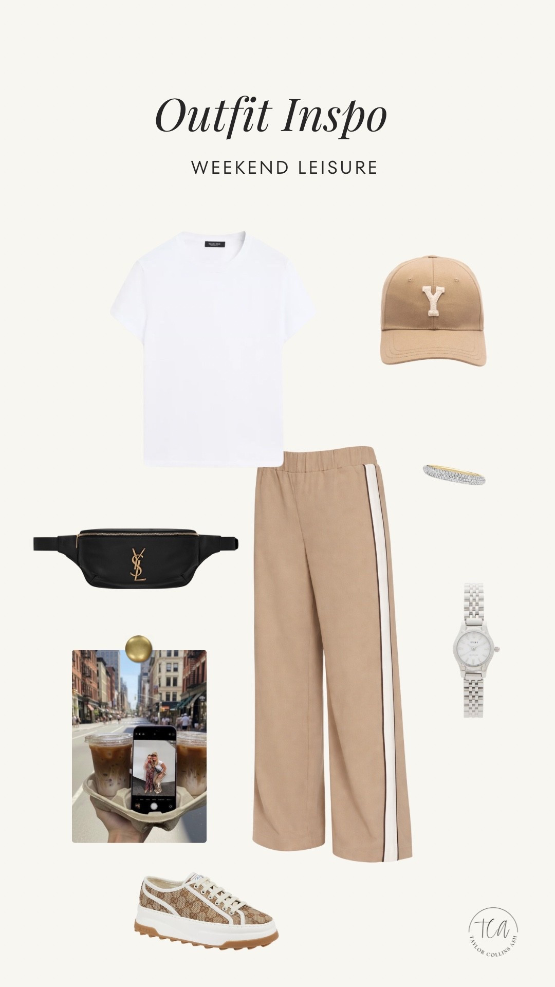 Weekend outfit idea- casual track pants & white tee basics

Saint Laurent, YSL, spring outfit idea 

#LTKgrwm #LTKSeasonal #LTKootd
