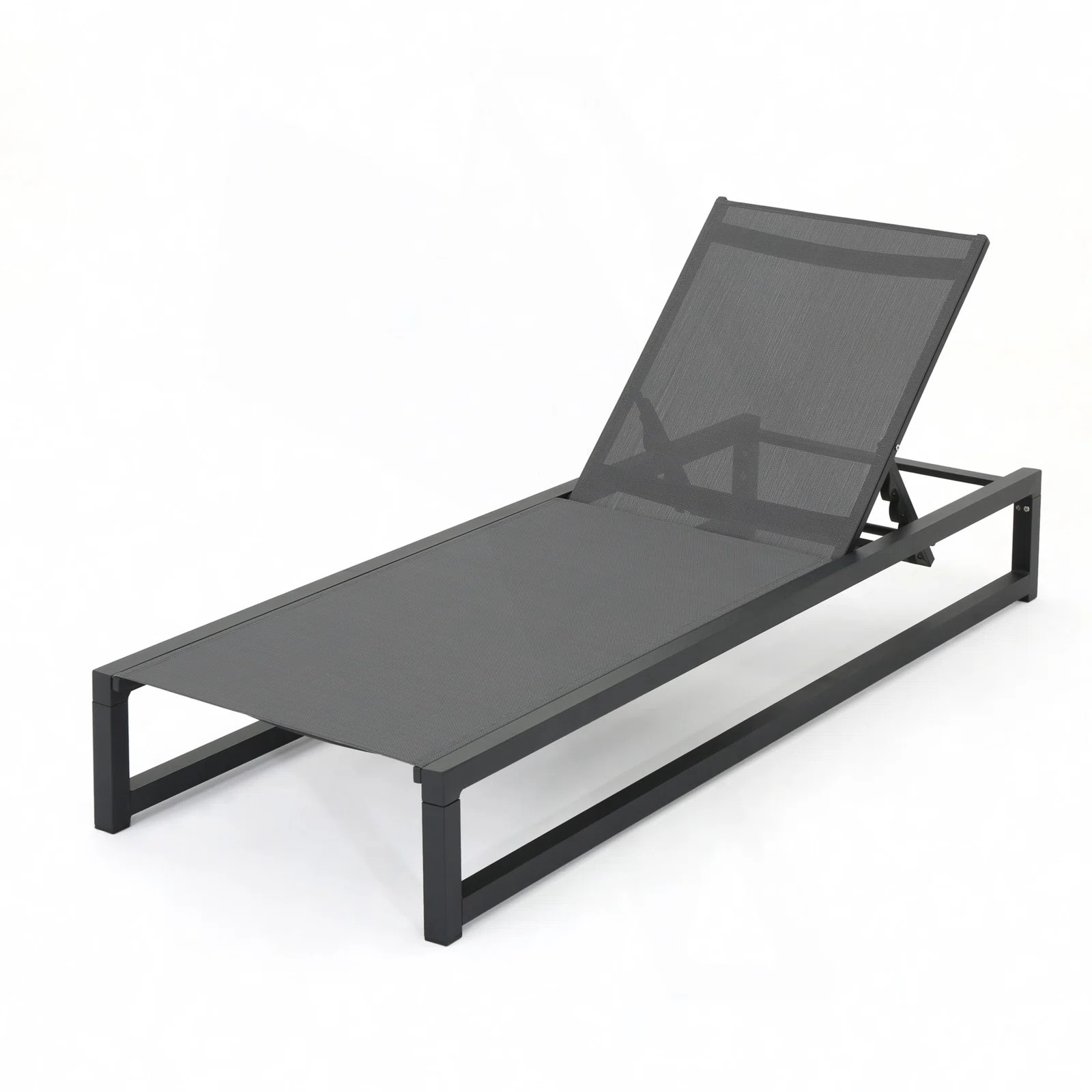 Lindenberg 26.5'' Outdoor Aluminum Chaise Lounge | Joss & Main