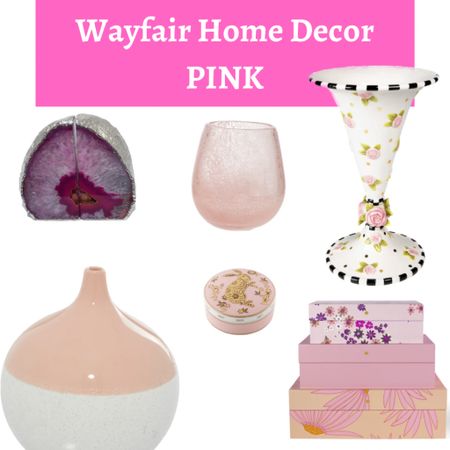 Pink home decor and home accessories from Wayfair

#LTKhome #LTKunder100 #LTKstyletip