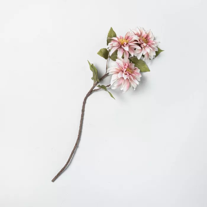 22" Faux Dahlia Flower Stem - Hearth & Hand™ with Magnolia | Target