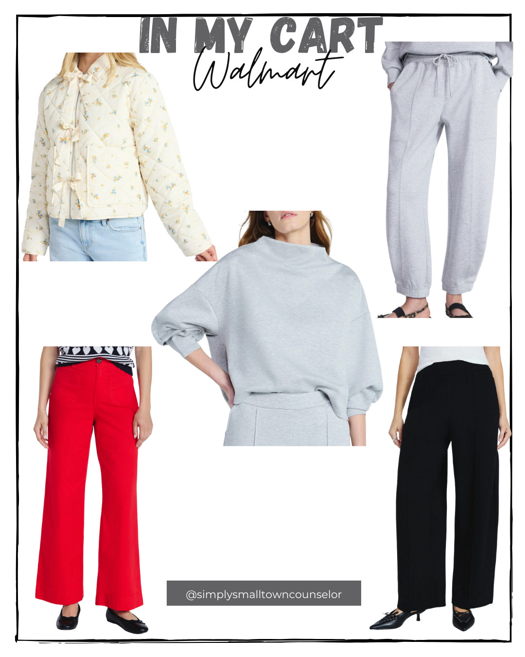 My recent Walmart order! 

 #LTKootd #LTKMidsize #LTKFindsUnder50