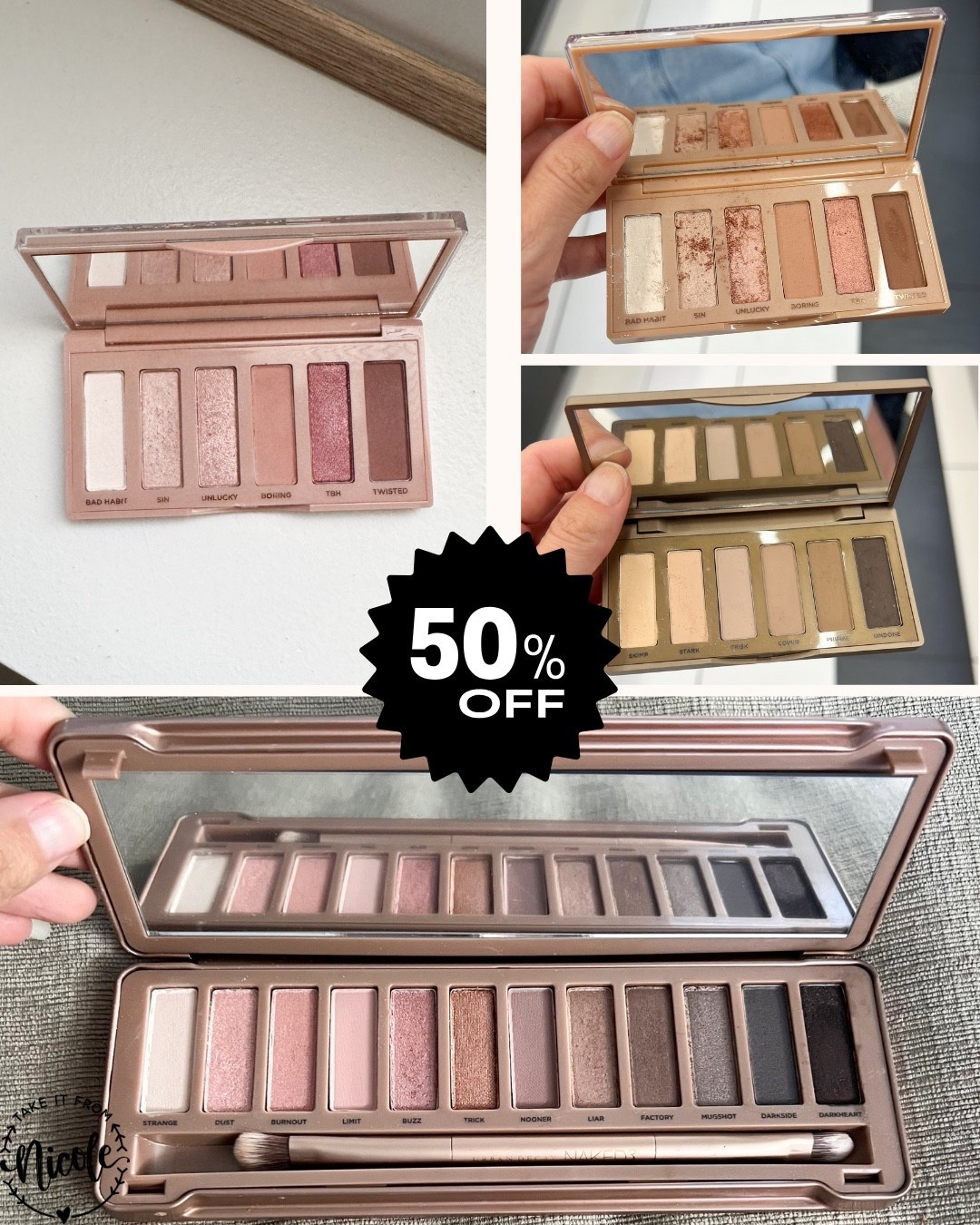 Ulta has a bunch of Urban Decay Eyeshadow Palettes 50% off! The mini ones would be good for teen Easter baskets.

Makeup sale // beauty deals / Ulta 21 days of beauty 

#LTKSaleAlert #LTKBeauty