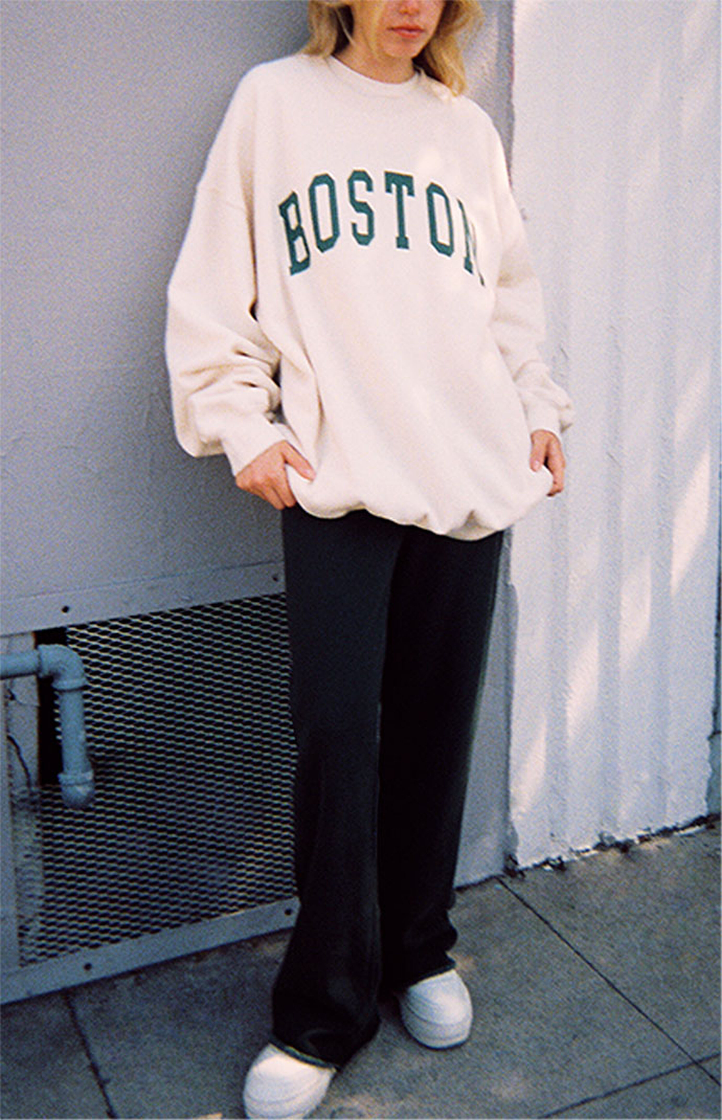 John Galt Boston Crew Neck Sweatshirt | PacSun