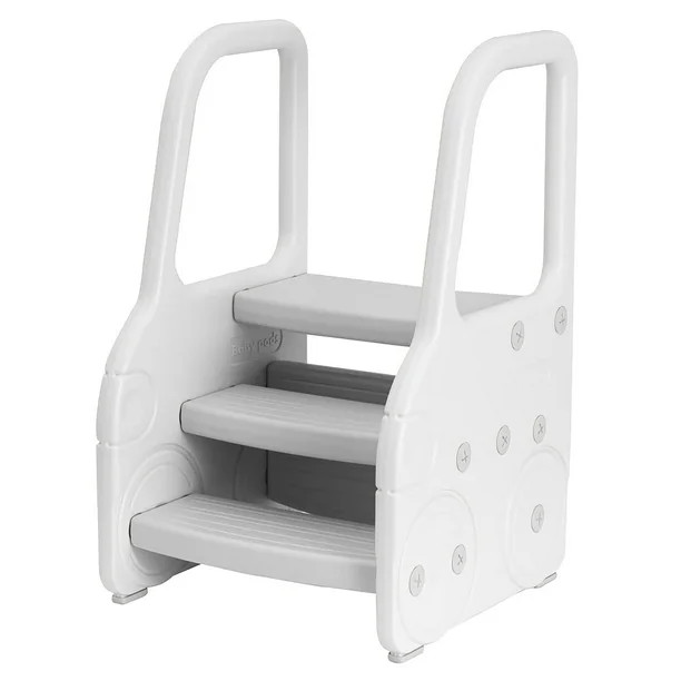Toddler Step Stool for Kids, 3-Step Standing Tower with Handles, Non-Slip Pads for Kitchen Counte... | Walmart (CA)