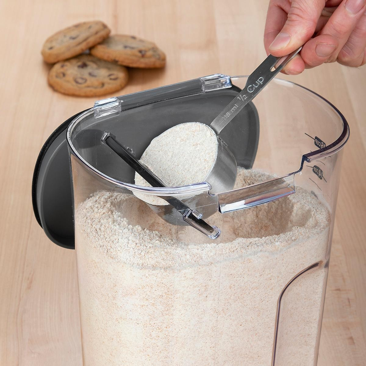 Progressive ProKeeper+ 4 qt. Flour Container | The Container Store