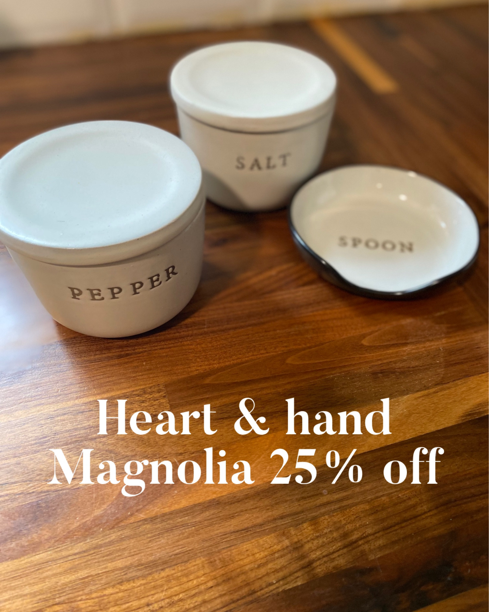 Stoneware Measuring Spoons - Magnolia