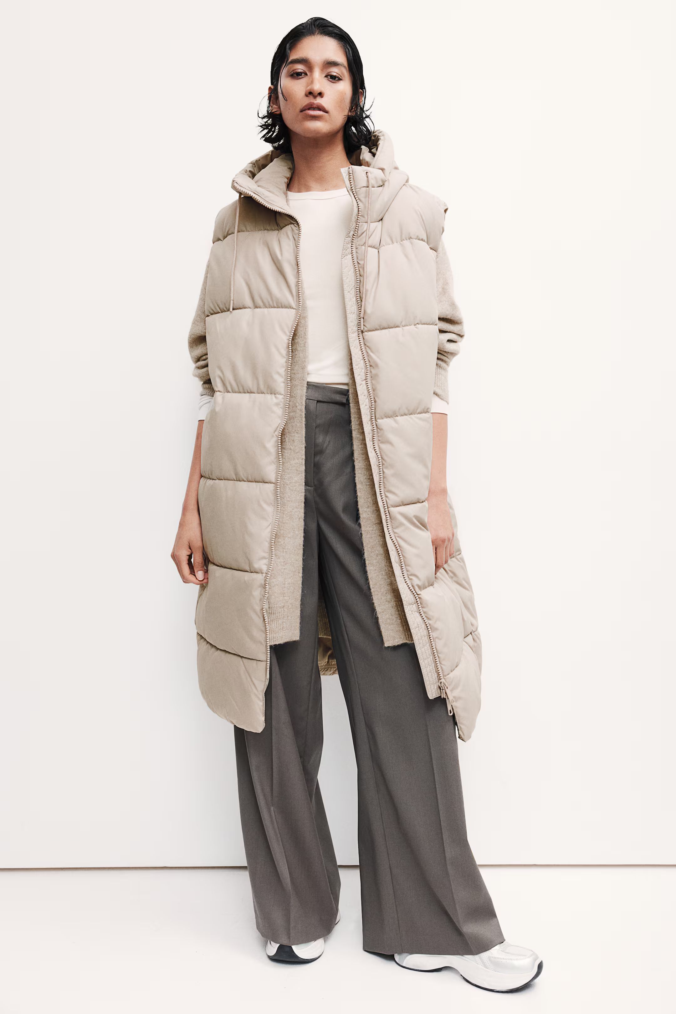 Hooded Puffer Vest | H&M (US + CA)