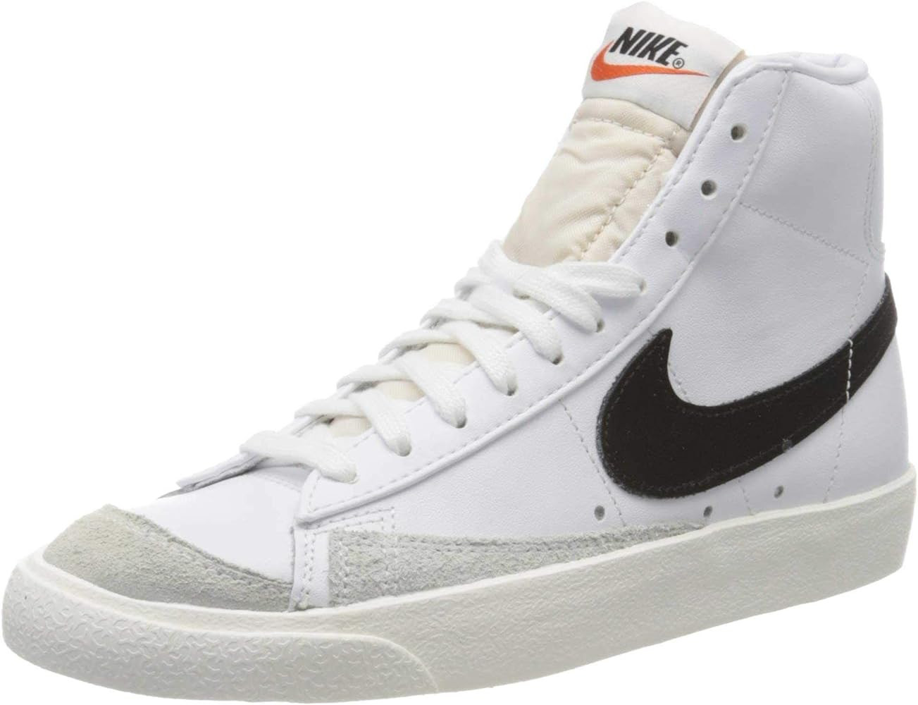 NIKE Men's Basketball Sneaker, White White Black 000, 10 | Amazon (US)