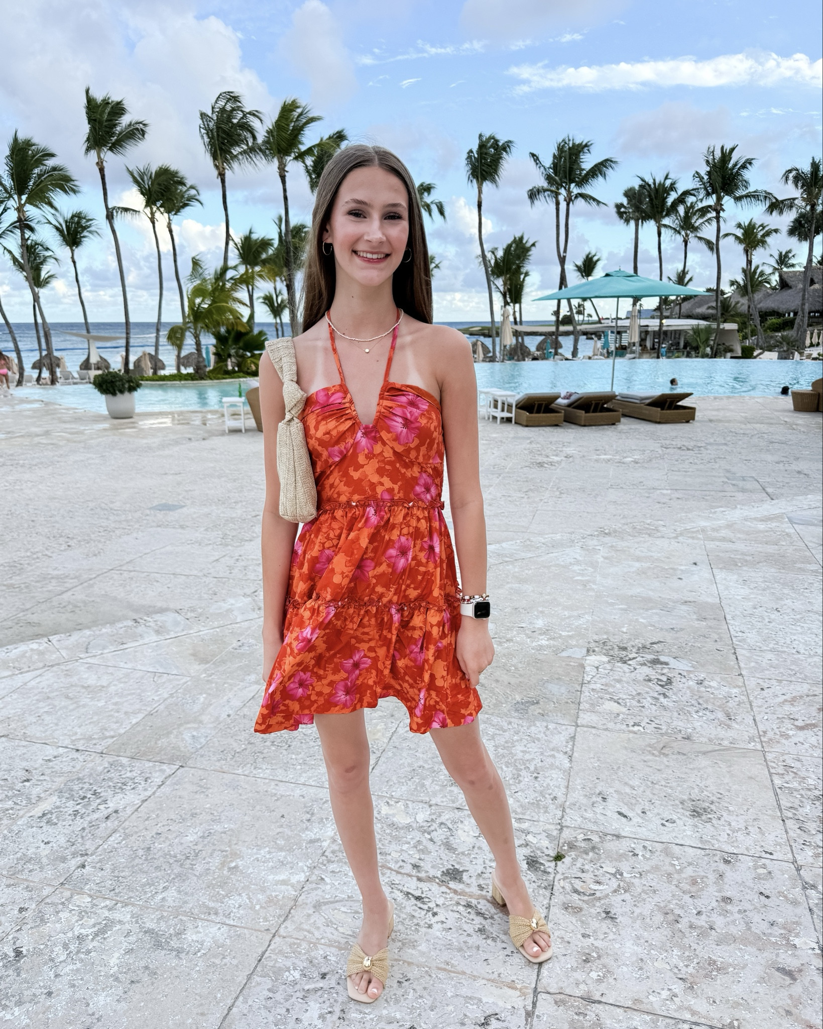 These chunky block heels are perfect for a day at the beach or a tropical vacation. The floral mini dress is a must-have for any summer wardrobe! Wearing XS #beachstyle #tropicalgetaway #summerfashion 

 

#LTKgrwm #LTKSeasonal #LTKTravel