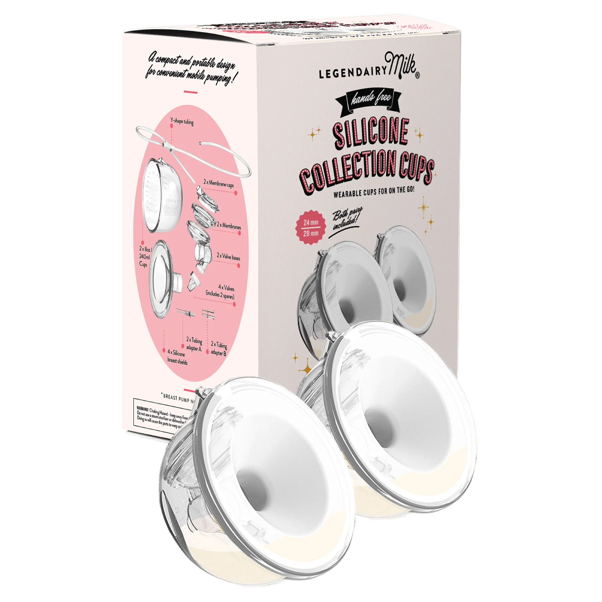 Silicone Milk Collection Cups | Legendairy Milk | Legendairy Milk