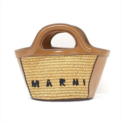 Auth MARNI Tropicalia Micro BMMP0067Q0 Raw Sienna(Light Brown Brown) Cotton -  | eBay | eBay US