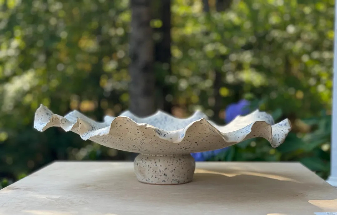 Indigo Rain Speckled Fruit Bowl #1 - Etsy | Etsy (US)