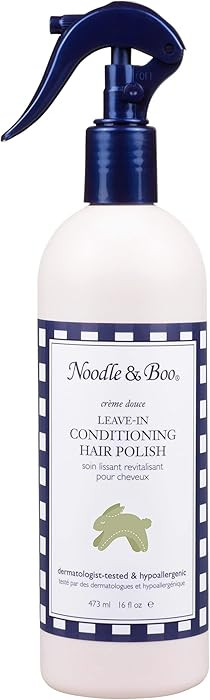 Noodle & Boo Moisturizing Conditioning Hair Polish Detangler for Newborn and Baby | Amazon (US)