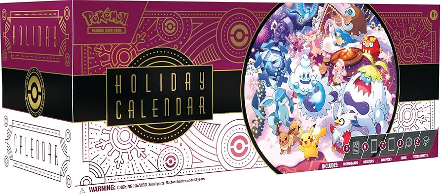 Pokémon TCG: Holiday Calendar (2025) | Amazon (US)
