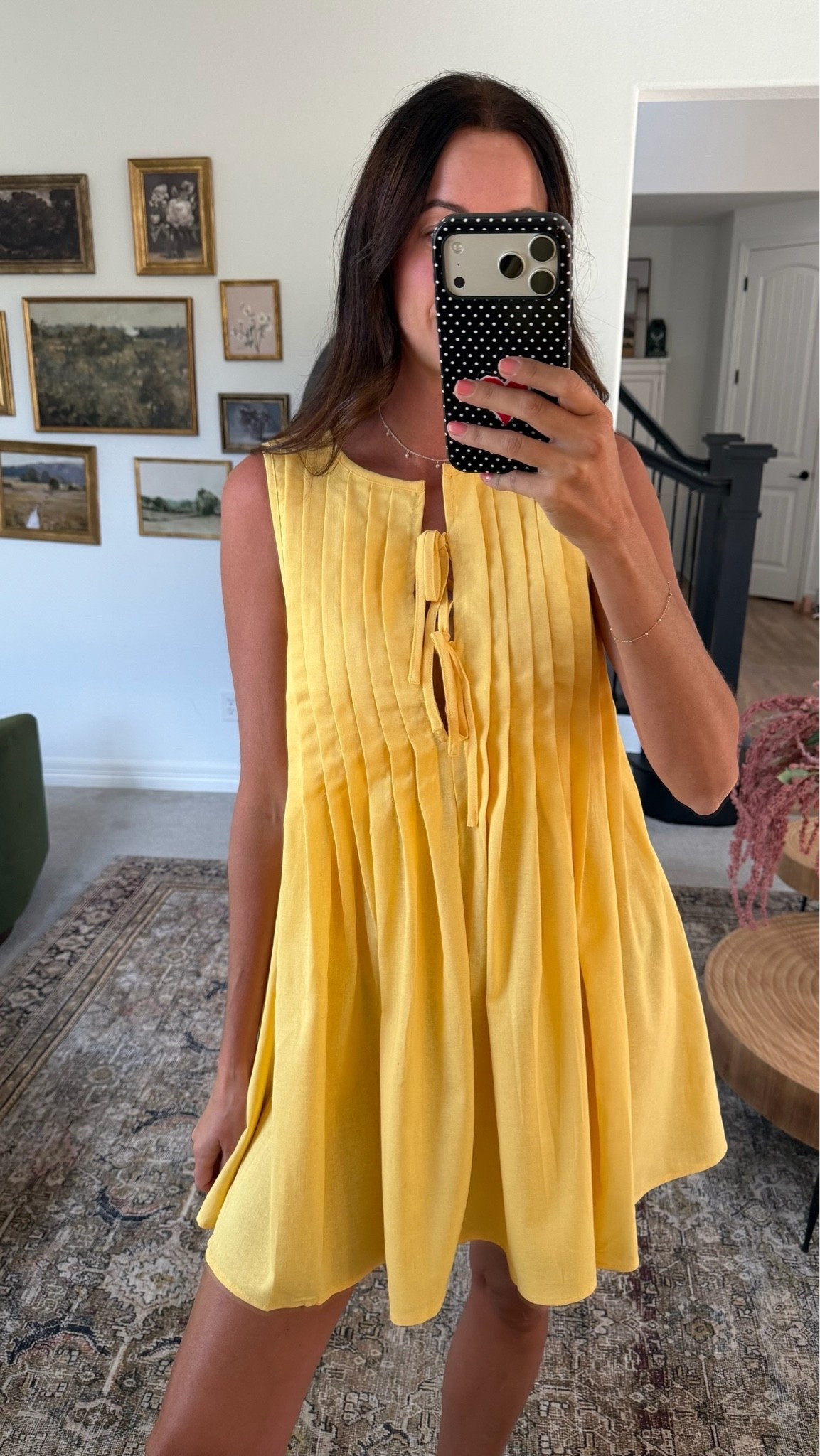 This is the cutest yellow sun dress! I love the tie from details!

#LTKootd #LTKgrwm #LTKTall