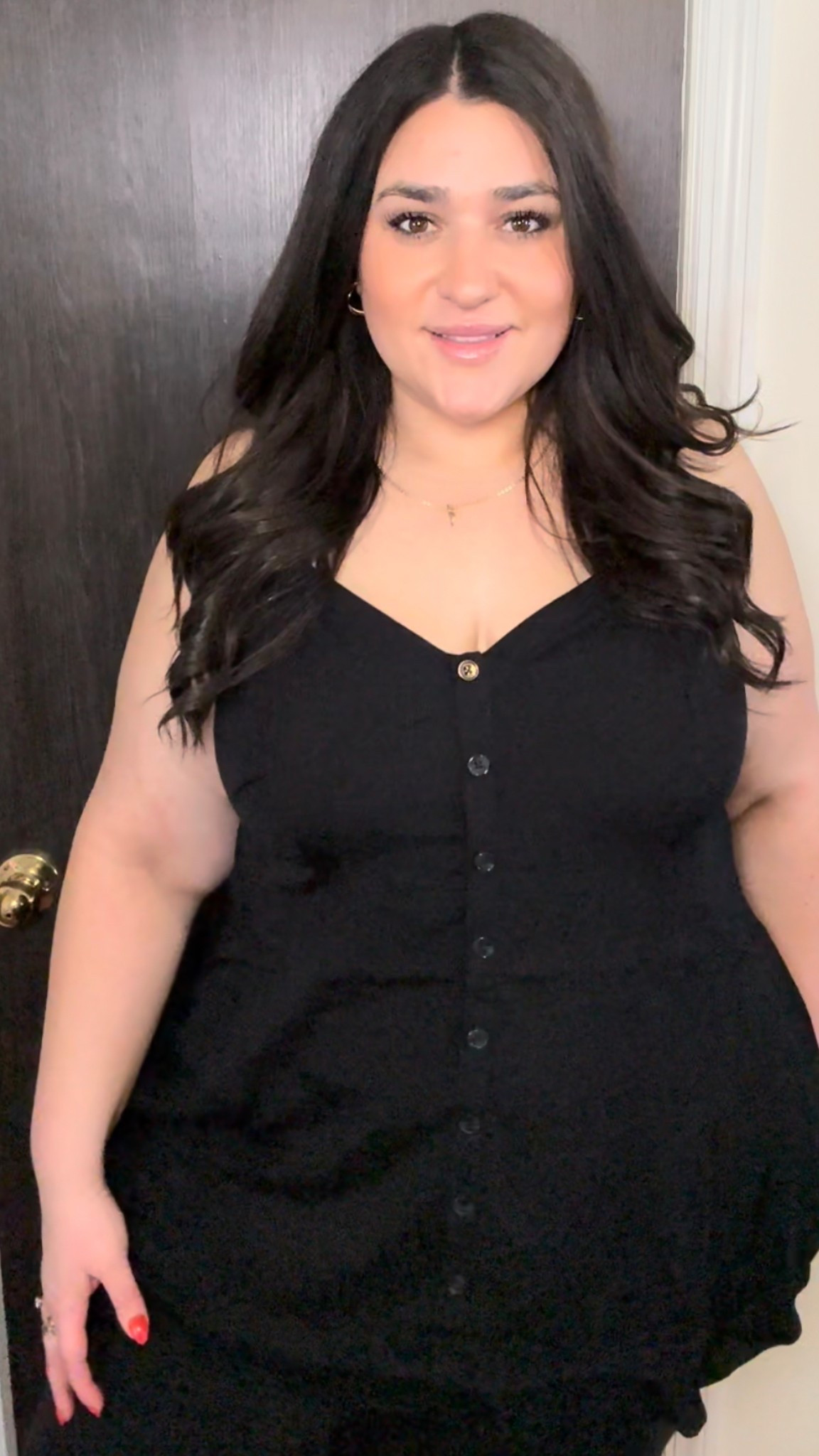 Button cami 