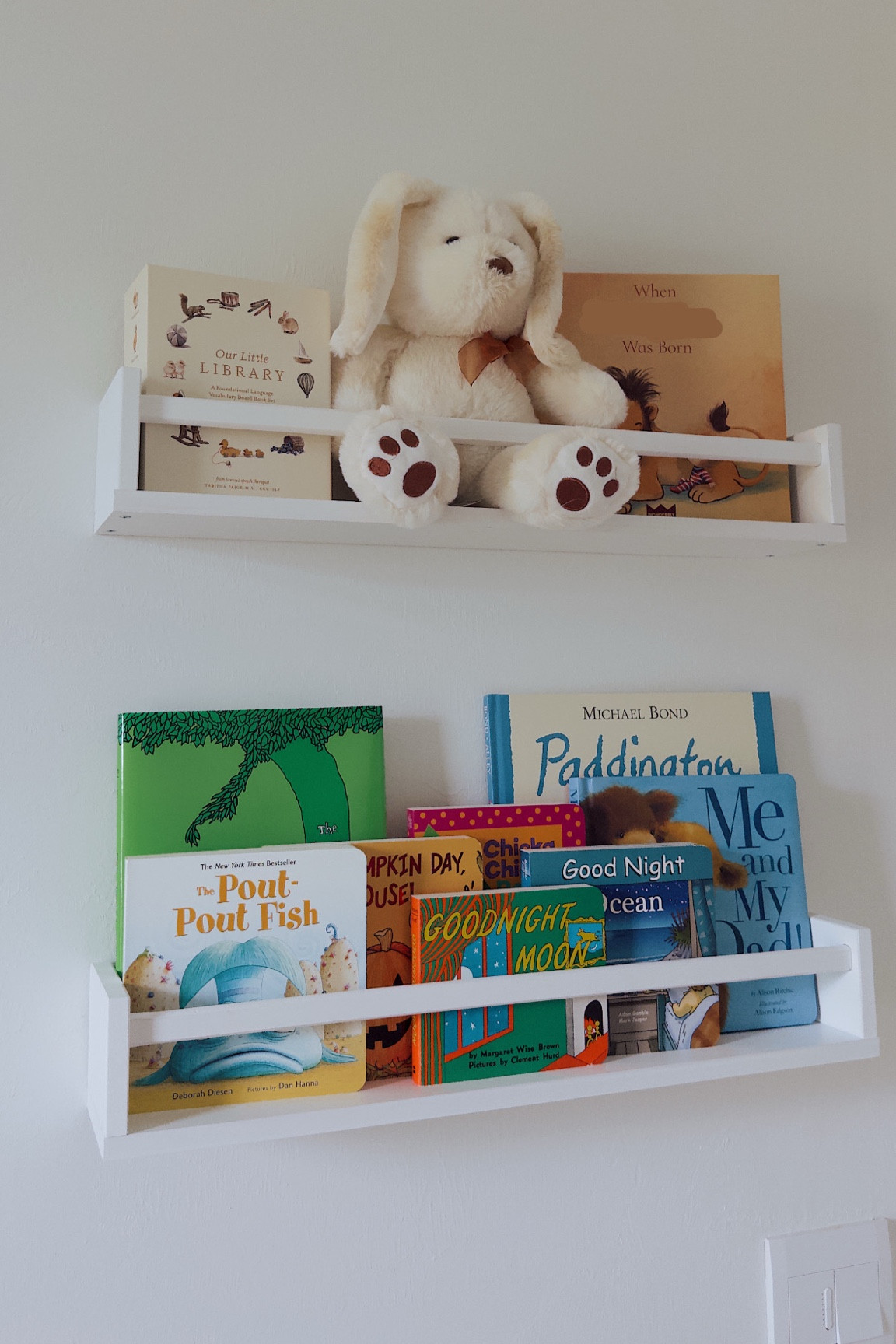 Book shelf nursery decor 

#LTKHome #LTKBaby #LTKFindsUnder50