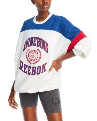 Reebok Oversized Colorblocked Sweatshirt Women - Bloomingdale's | Bloomingdale's (US)