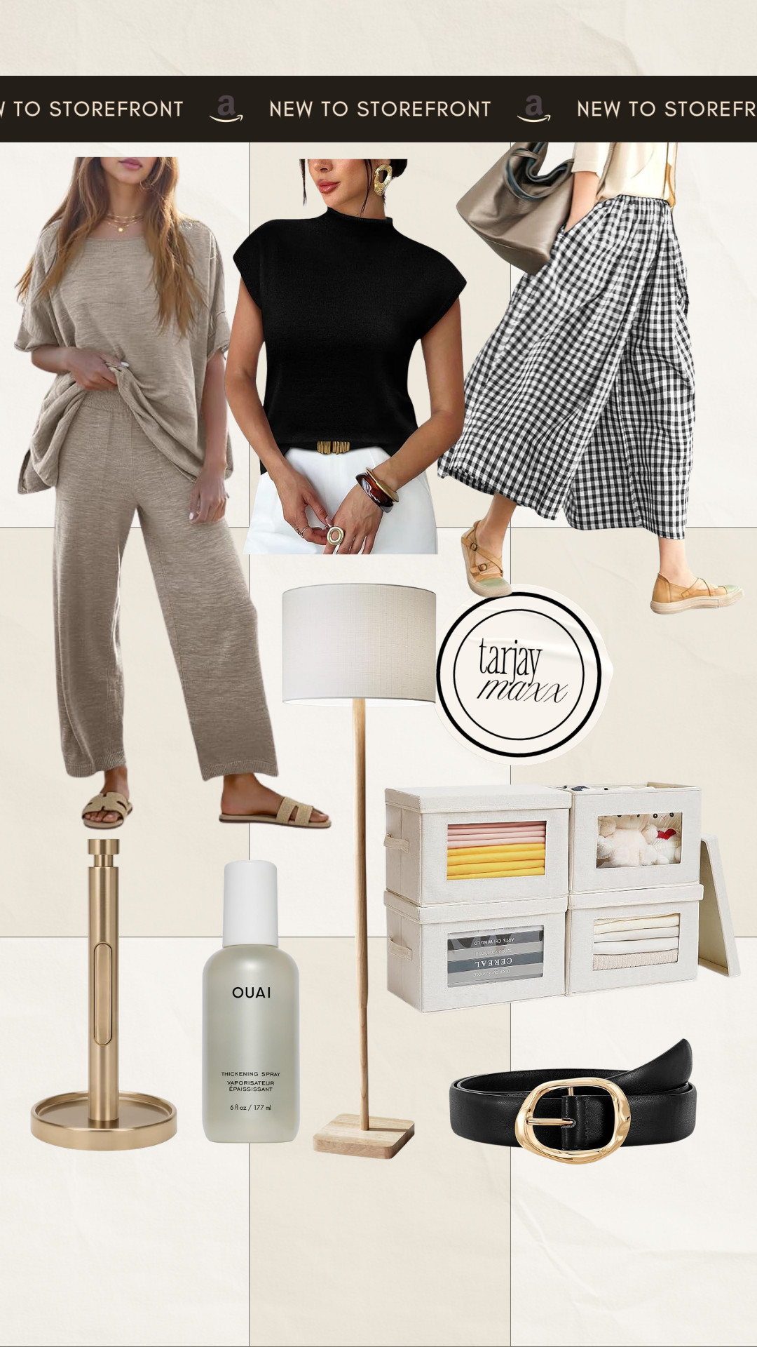 New to storefront finds ✨ Just added a mix of cute fashion, beauty and home finds - including an easy matching set, gingham skirt, elevated basics and practical organization pieces!

wedding guest dress summer, summer outfits over 40, country concert outfits, summer dresses, teacher outfits, back to school outfits, date night outfits, vacation outfits beach, business casual workwear, concert outfit ideas
 

 #LTKootd #LTKHome #LTKBeauty