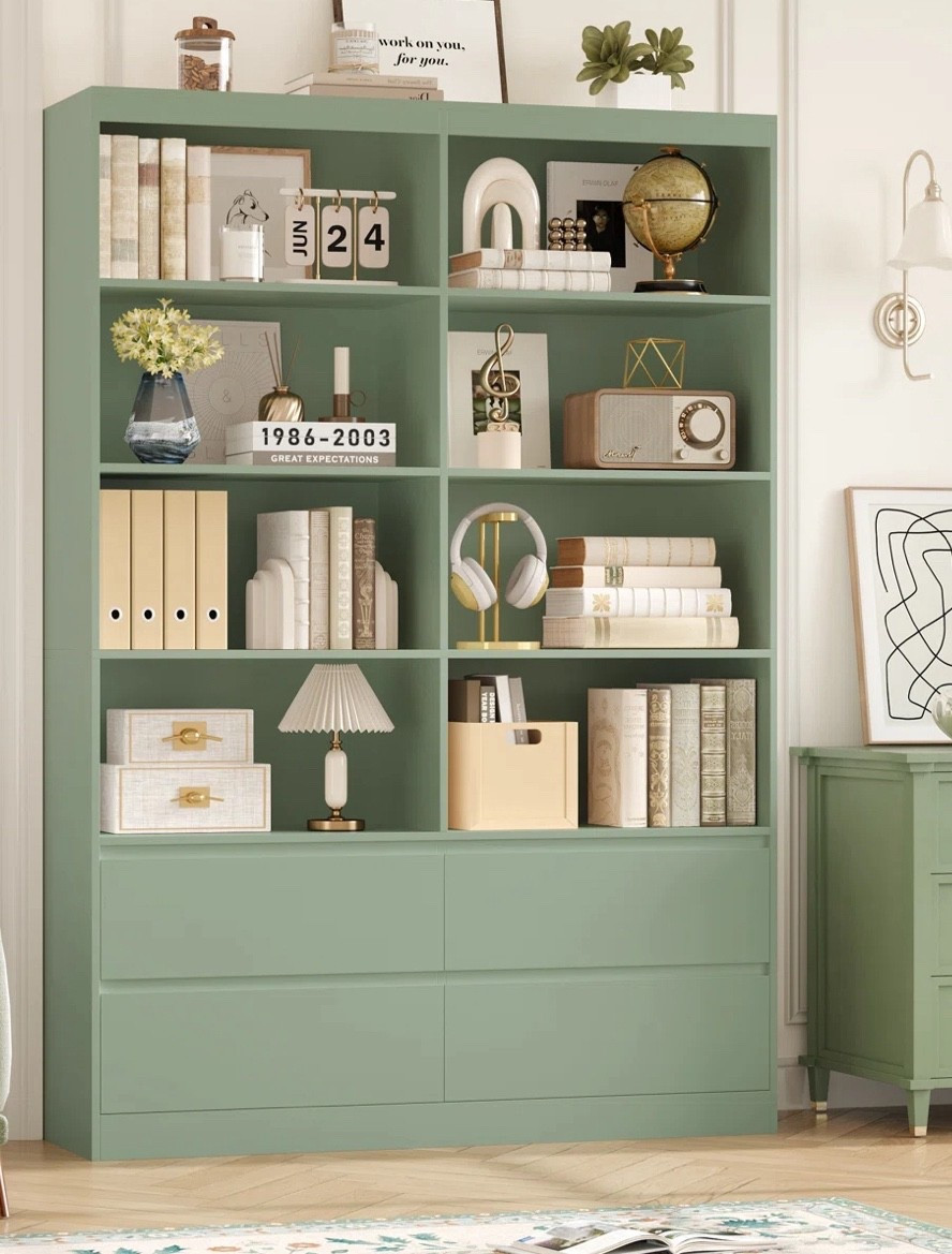 Add a pop of color with this bookshelf! Perfect for any room, easy to build, and great quality!

#LTKSaleAlert #LTKHome