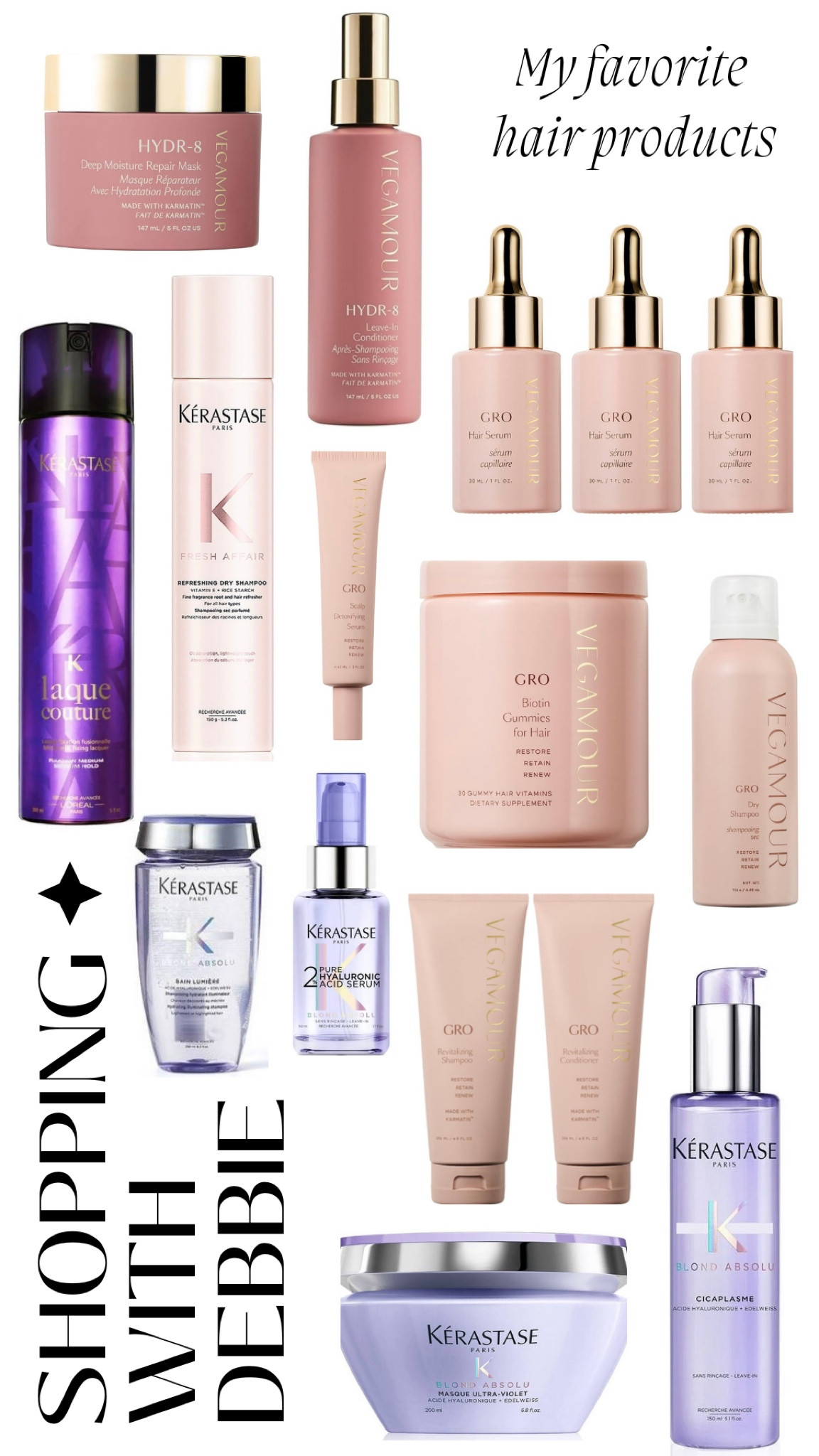 Shop my favorite hair products from Kerastase and Vegamour!

#LTKbeauty