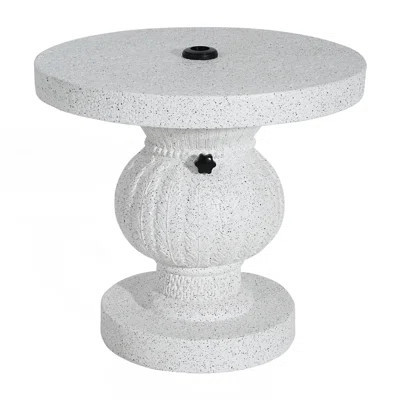 Outdoor Patio Side Table, Umbrella Base With Sand-Filing Design, Patio Table | Wayfair North America