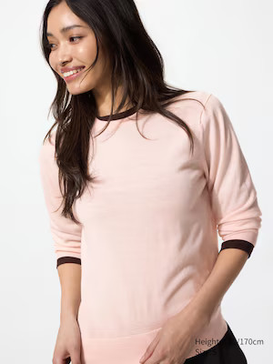 Women's Merino Crew Neck Sweater Navy XL UNIQLO US | UNIQLO (US)