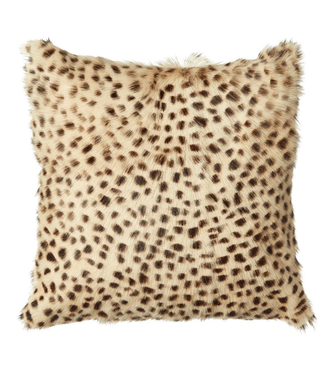 Chyangra Goat Hair Pillow Cover - Cheetah | OKA US
