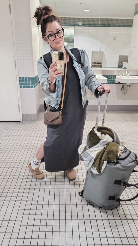 The perfect travel bags carry & personal size.

The perfect travel outfit
Wearing a size small in the maxi & size 6 in shoes.

Maxi dress
Free People 

#LTKU #LTKtravel #LTKstyletip

#LTKSaleAlert #LTKOver40 #LTKActive