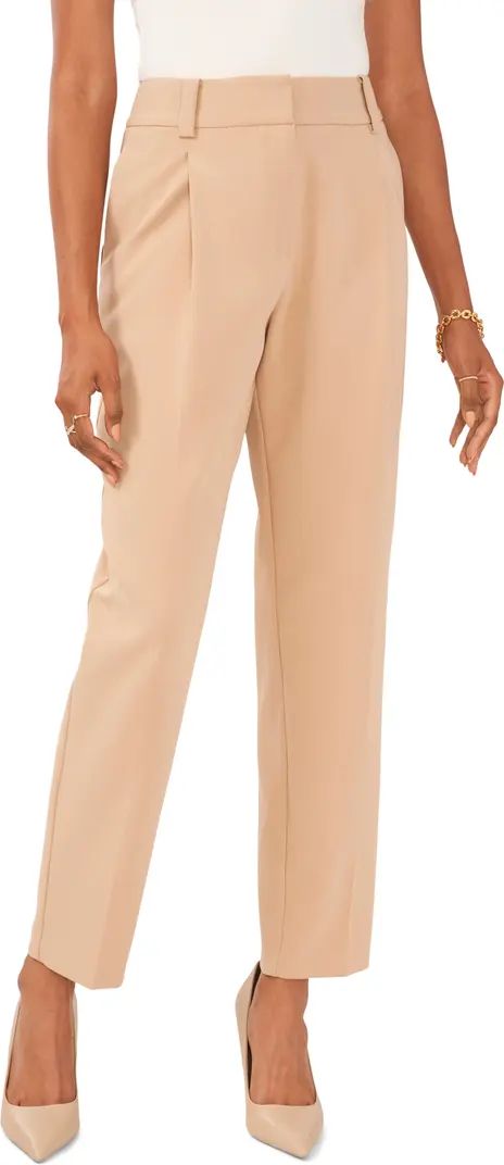 Vince Camuto Pleated Straight Leg Trousers | Nordstrom | Nordstrom
