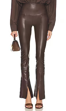 Norma Kamali Spat Legging in Chocolate from Revolve.com | Revolve Clothing (Global)