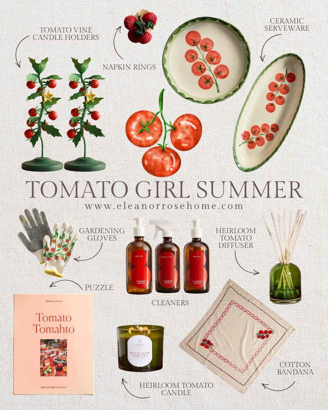 Tomato girl summer is back! 

#LTKHome #LTKSeasonal